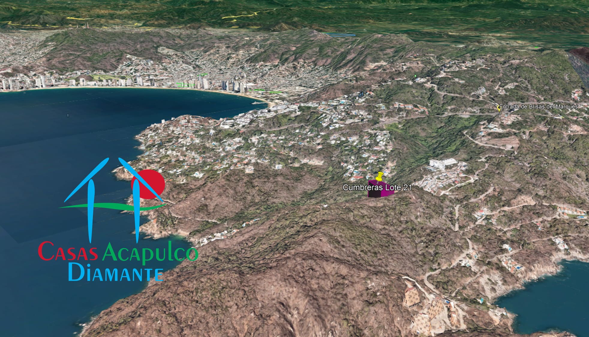 Terreno Brisas del Marqués Cumbreras Lote 21 - Ubicación satelital y entorno 16